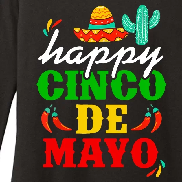 Happy Cinco De Mayo Celebration Womens CVC Long Sleeve Shirt