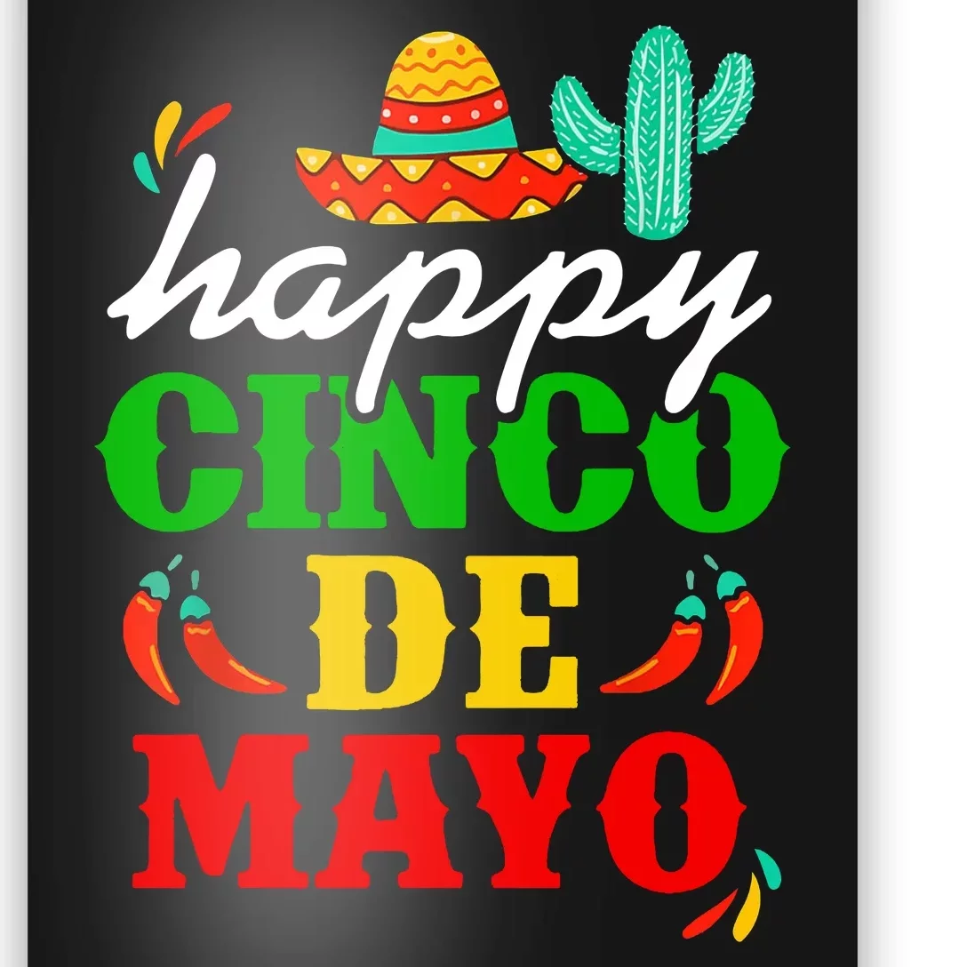 Happy Cinco De Mayo Celebration Poster