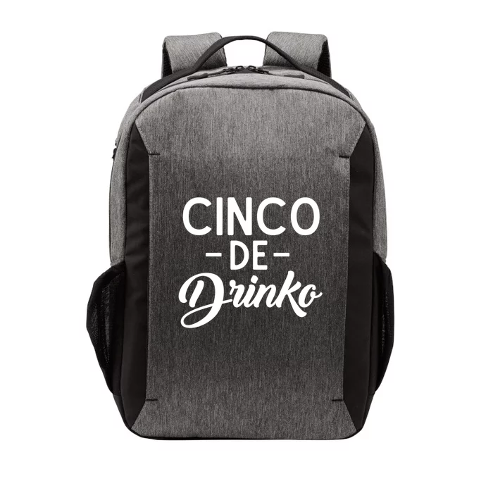 Happy Cinco De O Funny Mexican Tequila Ing De Mayo Gift Vector Backpack