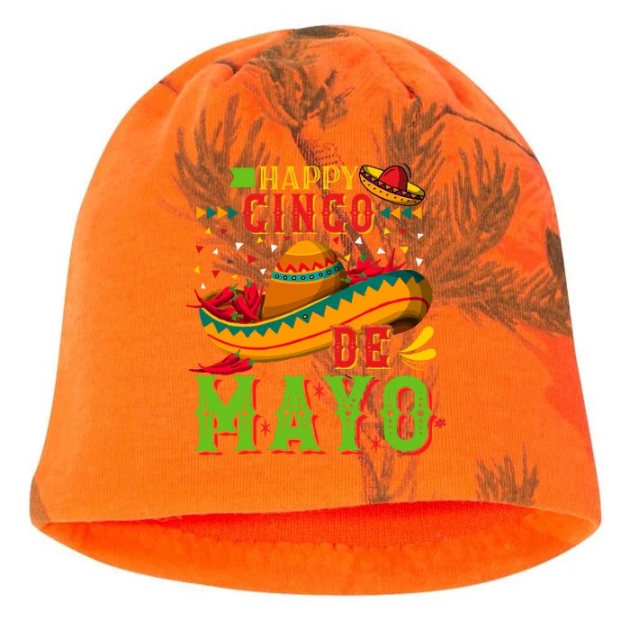 Happy Cinco De Mayo Kati - Camo Knit Beanie