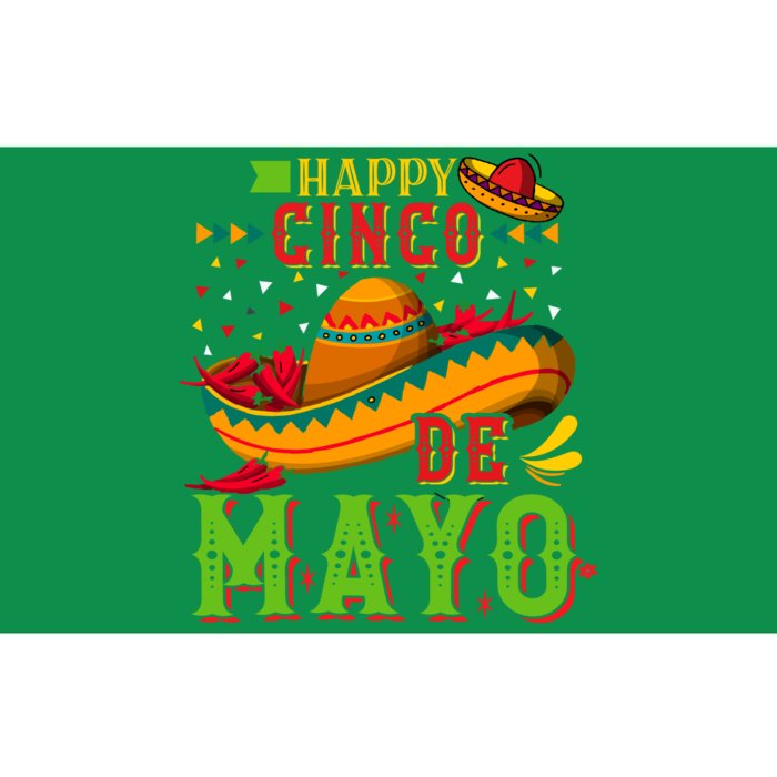 Happy Cinco De Mayo Bumper Sticker