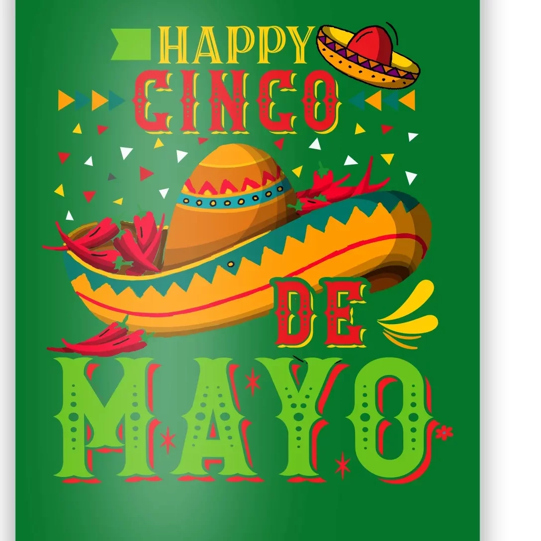 Happy Cinco De Mayo Poster