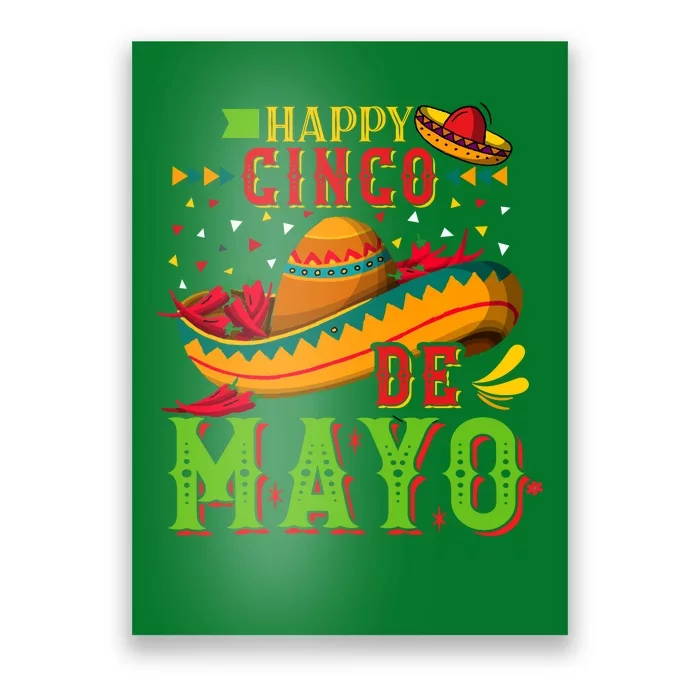 Happy Cinco De Mayo Poster