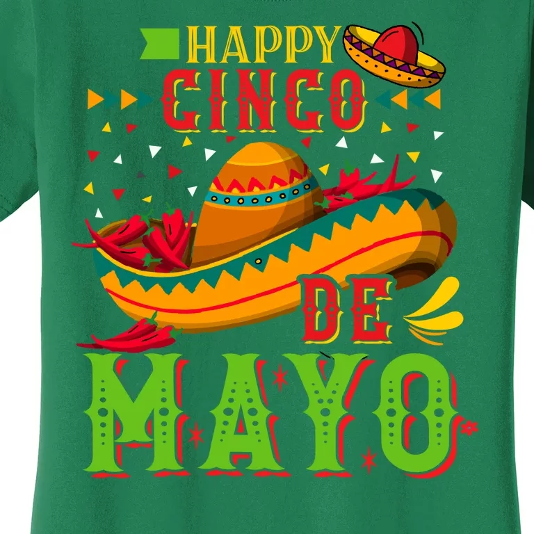 Happy Cinco De Mayo Women's T-Shirt