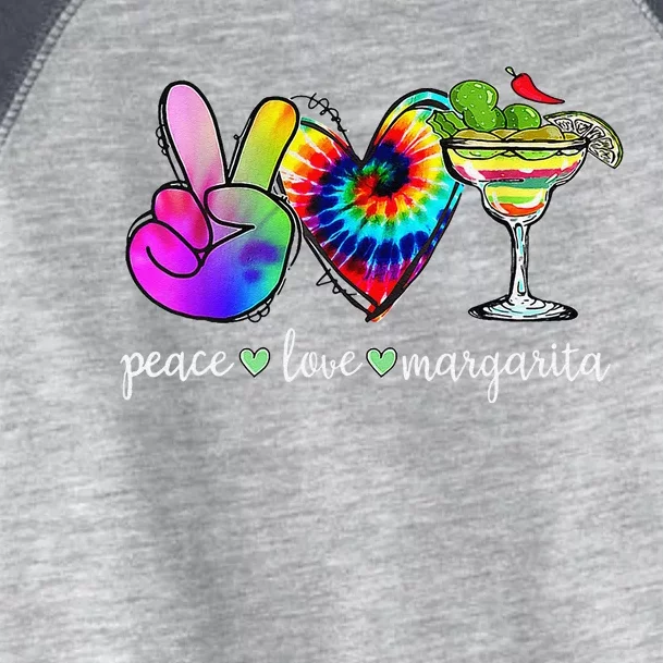 Happy Cinco De Mayo Peace Love Margarita Tie Dye Mexican Toddler Fine Jersey T-Shirt