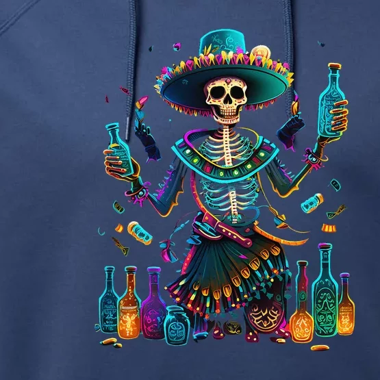 Happy Cinco De Mayo! Festival 15 Performance Fleece Hoodie