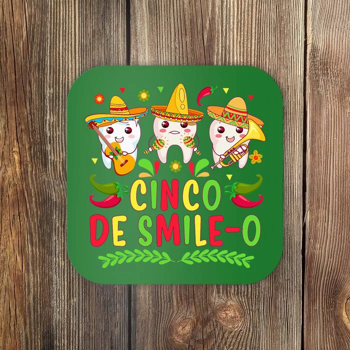 Happy Cinco De Mayo Dental Squad Dental Assistant Coaster