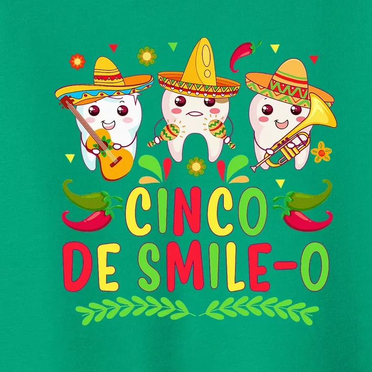 Happy Cinco De Mayo Dental Squad Dental Assistant Toddler T-Shirt