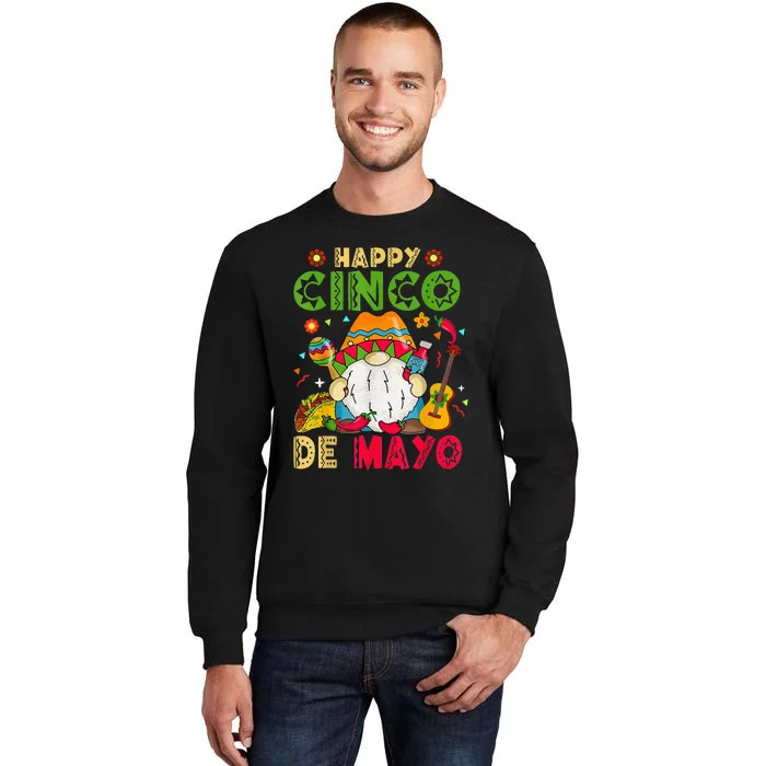 Happy Cinco De Mayo Cute Gnome Mexican Funny Cinco De Mayo Sweatshirt