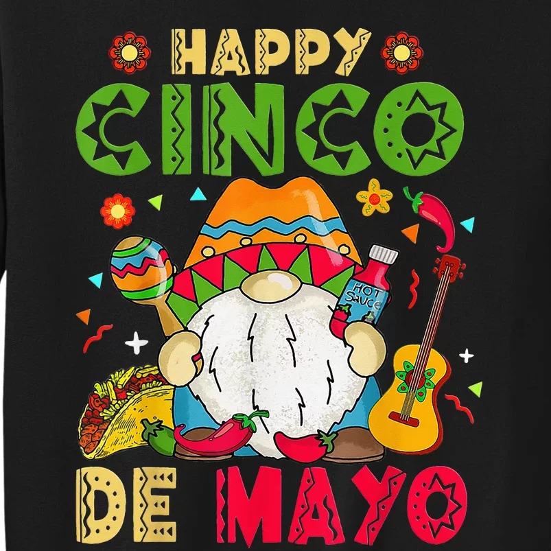 Happy Cinco De Mayo Cute Gnome Mexican Funny Cinco De Mayo Sweatshirt