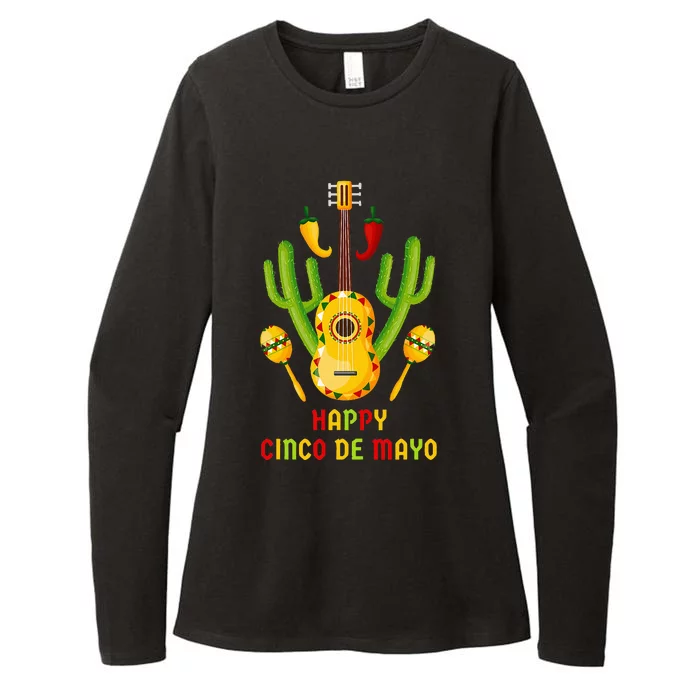 Happy Cinco De Mayo Mexican Fiesta 5 De Mayo Womens CVC Long Sleeve Shirt