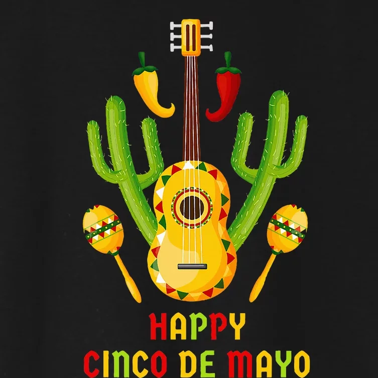 Happy Cinco De Mayo Mexican Fiesta 5 De Mayo Women's Crop Top Tee