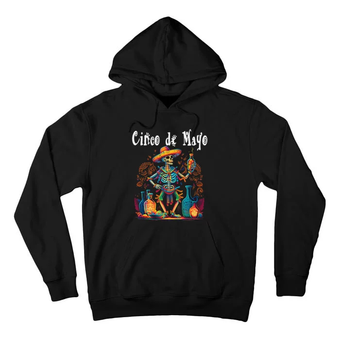 Happy Cinco de Mayo! Mexican Fiesta 5 De Mayo 06A Tall Hoodie