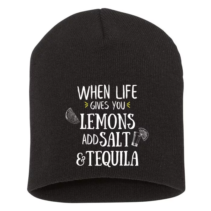 Happy Cinco de Mayo Custume Funny Tequila Drinking Short Acrylic Beanie