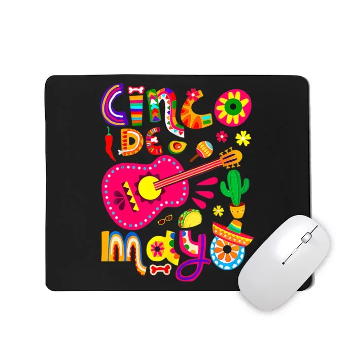 Happy Cinco De Mayo Mexican Fiesta 5 De Mayo Mousepad