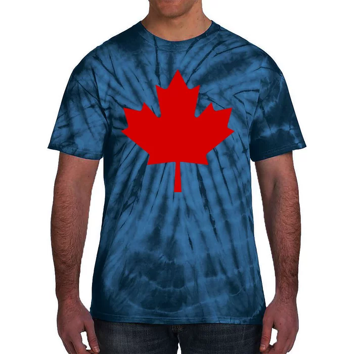 Happy Canada Day Canada Flag Tie-Dye T-Shirt