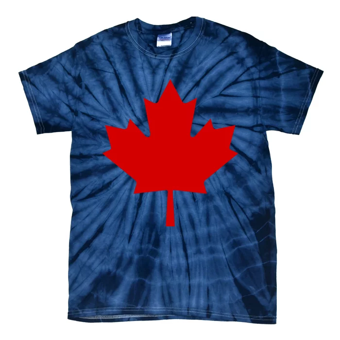 Happy Canada Day Canada Flag Tie-Dye T-Shirt