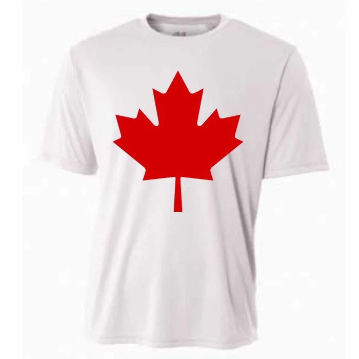 Happy Canada Day Canada Flag Cooling Performance Crew T-Shirt