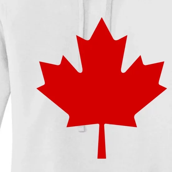 Happy Canada Day Canada Flag Women's Pullover Hoodie