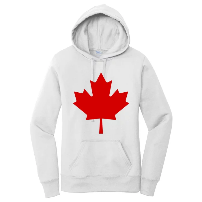 Happy Canada Day Canada Flag Women's Pullover Hoodie