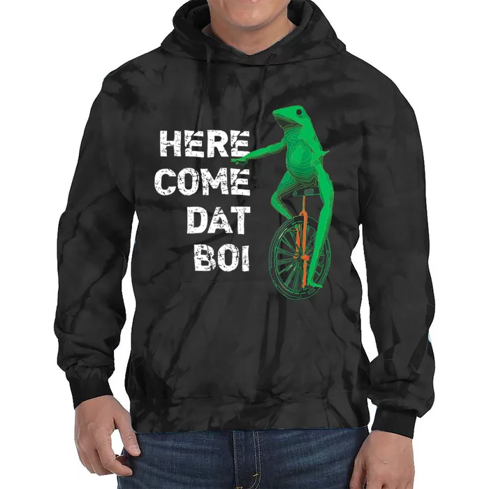 Here Come Dat Boi Tie Dye Hoodie