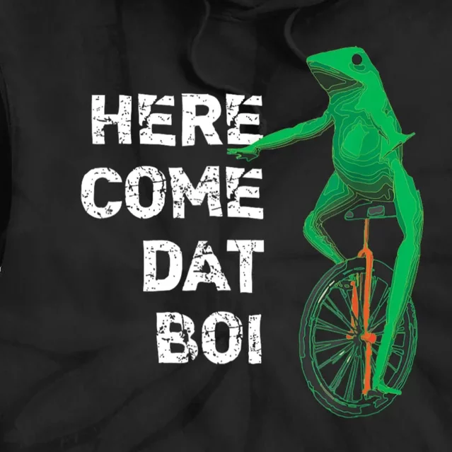 Here Come Dat Boi Tie Dye Hoodie