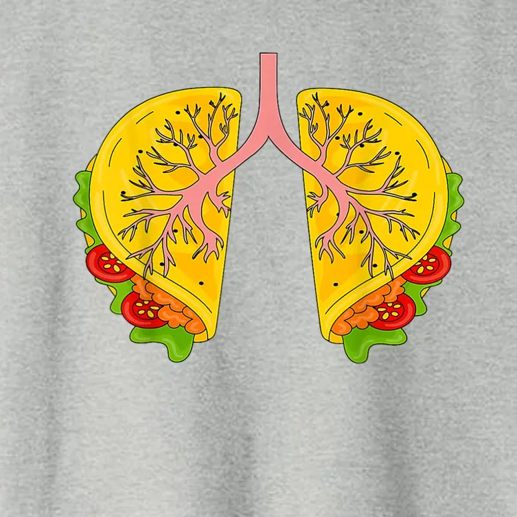 Happy Cinco De Mayo Taco Lungs Respiratory Therapist RT Women's Crop Top Tee