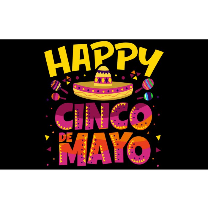 Happy Cinco De Mayo Bumper Sticker