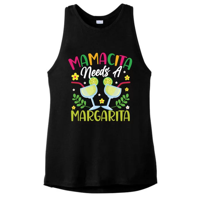 Happy Cinco De Mayo T Ladies Tri-Blend Wicking Tank