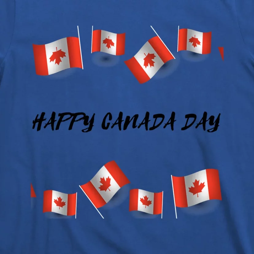 Happy Canada Day Canadian Flag Freedom Country Canadians Gift T-Shirt