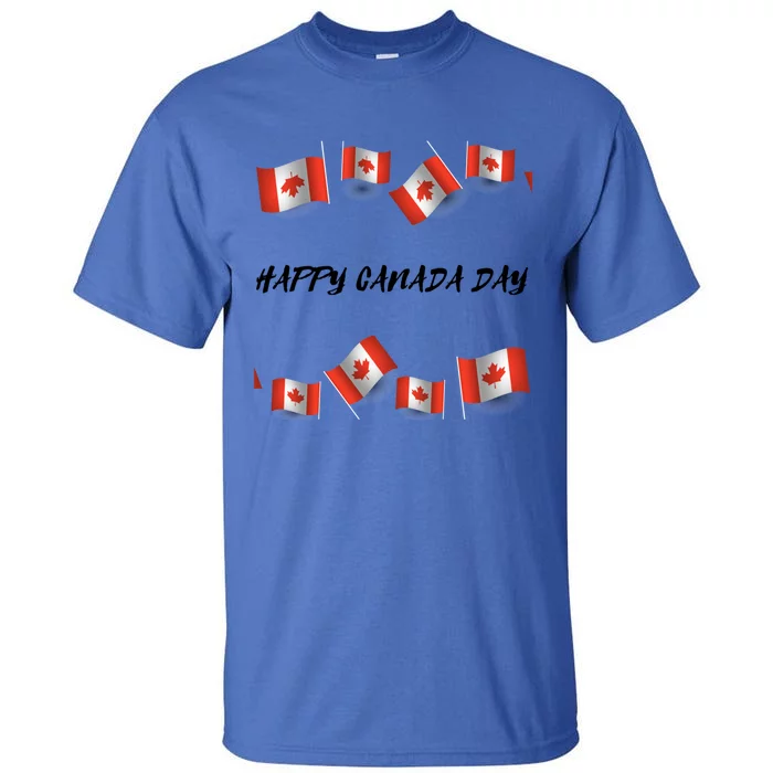 Happy Canada Day Canadian Flag Freedom Country Canadians Gift Tall T-Shirt