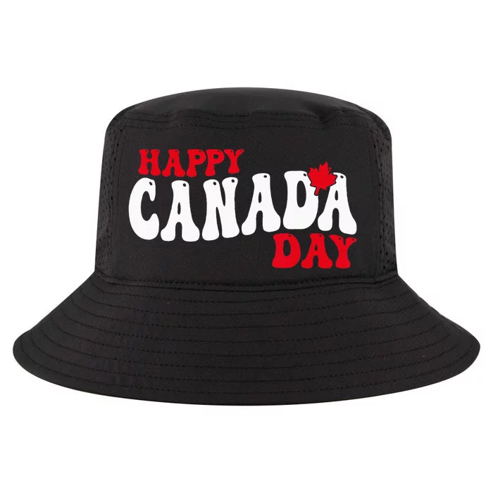 Happy Canada Day Maple Canadian Canada Pride Flag Patriotic Cool Comfort Performance Bucket Hat