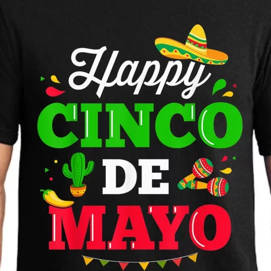 Happy Cinco de Mayo for mexican fiesta costume Pajama Set