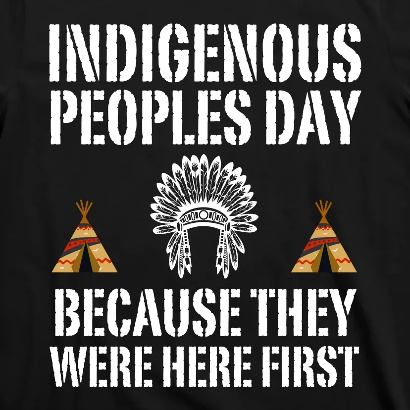 Happy Columbus Day Indigenous People Day Anti Columbus T-Shirt