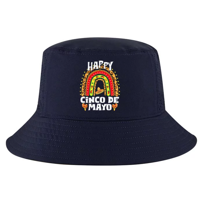 Happy Cinco De Mayo Rainbow Mexican Fiesta For Women Cool Comfort Performance Bucket Hat