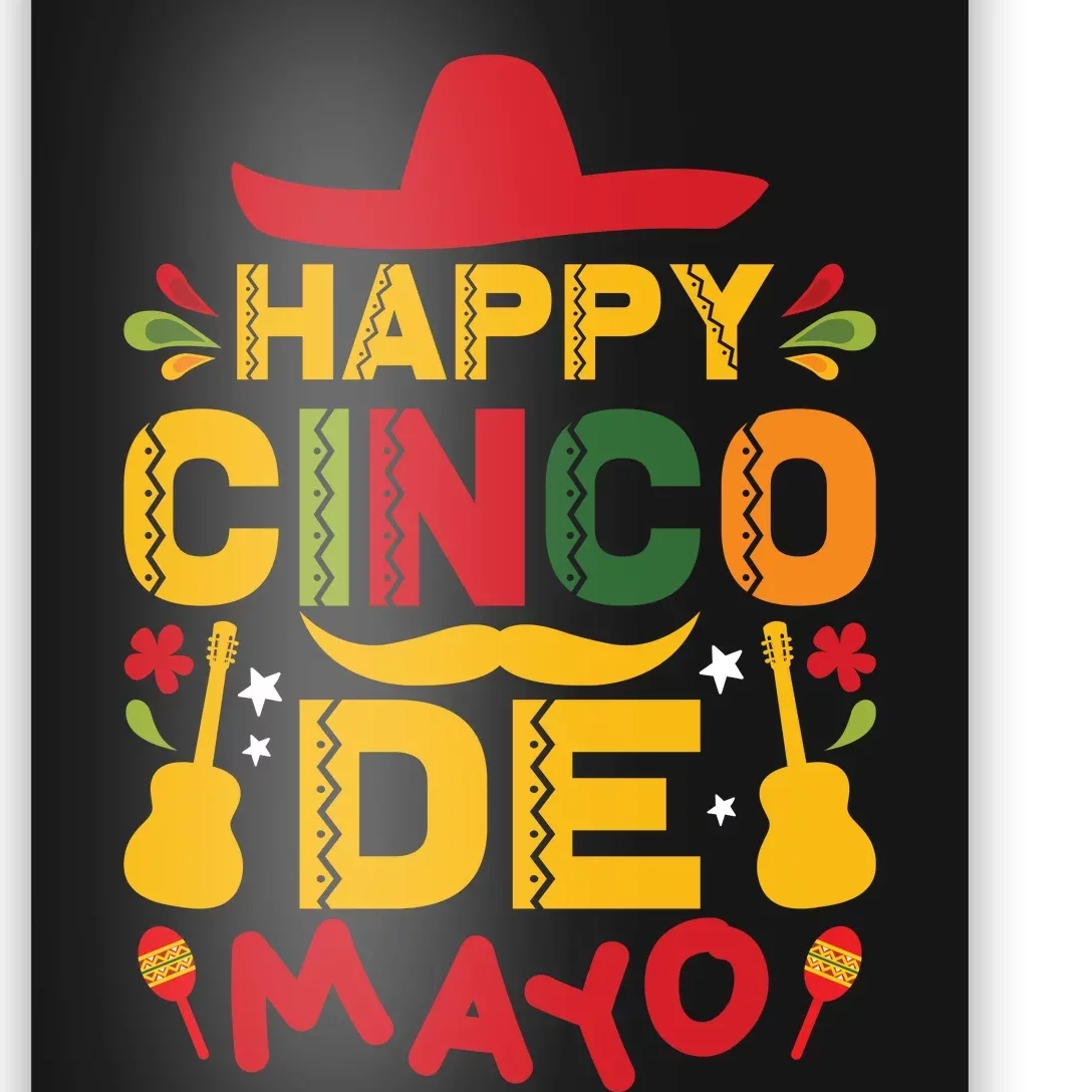 Happy Cinco De Mayo Celebration Graphic Poster