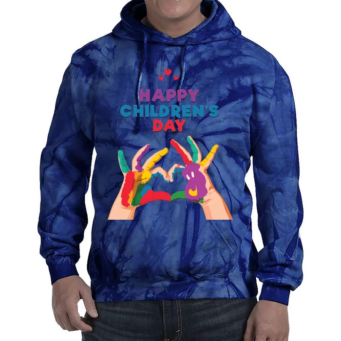 Happy Childrens Day Tie Dye Hoodie