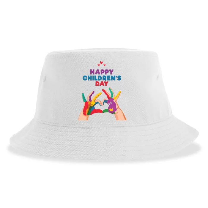 Happy Childrens Day Sustainable Bucket Hat