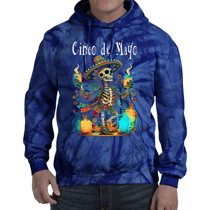 Happy Cinco De Mayo! Festival 14 Tie Dye Hoodie