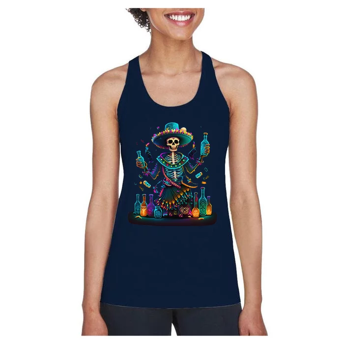 Happy Cinco De Mayo! Festival 15 Women's Racerback Tank