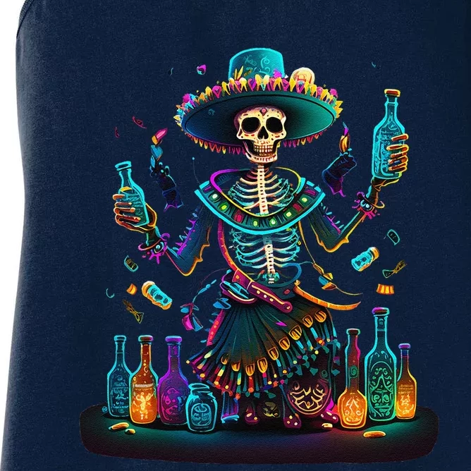 Happy Cinco De Mayo! Festival 15 Women's Racerback Tank