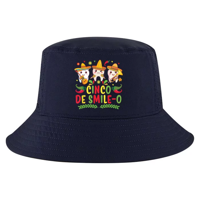 Happy Cinco De Mayo Dental Squad Dental Assistant Cool Comfort Performance Bucket Hat