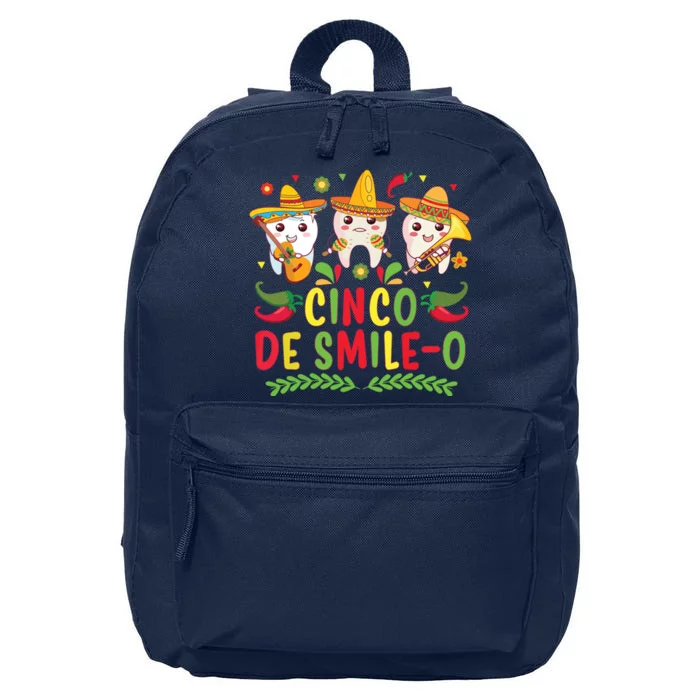 Happy Cinco De Mayo Dental Squad Dental Assistant 16 in Basic Backpack