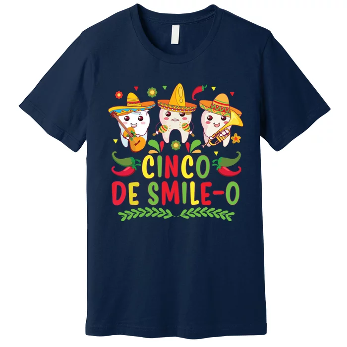 Happy Cinco De Mayo Dental Squad Dental Assistant Premium T-Shirt