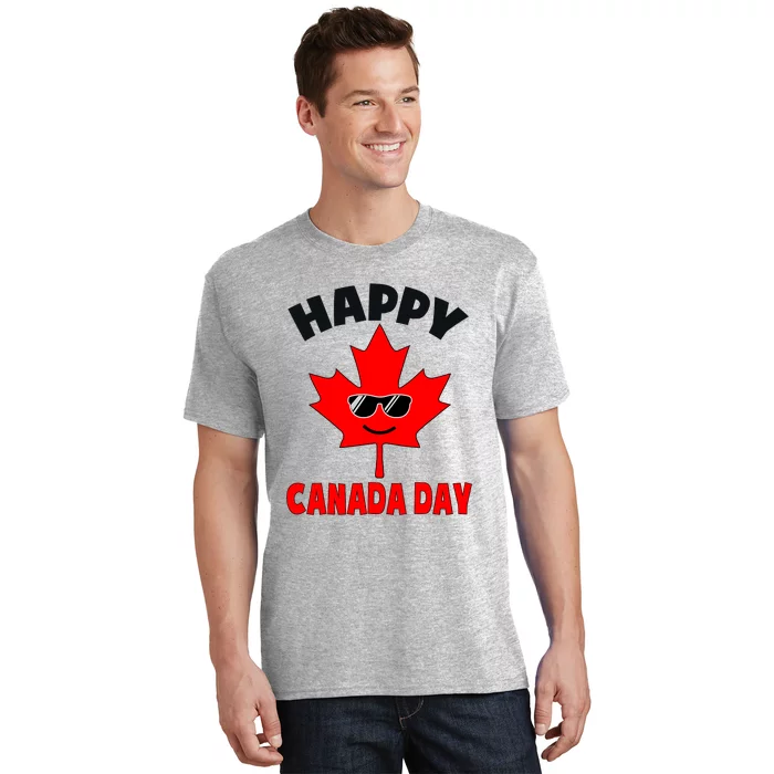 Happy Canada Day Funny Maple Leaf Canada Day T-Shirt