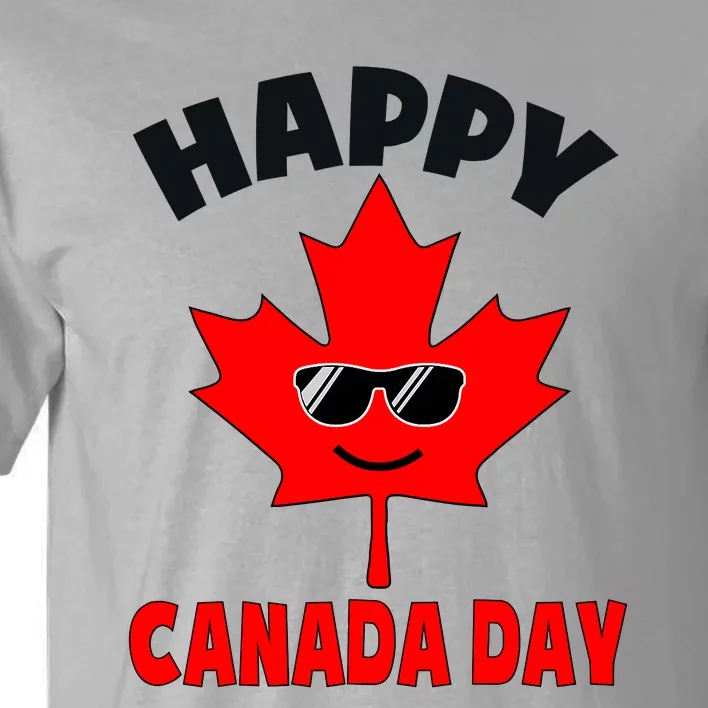 Happy Canada Day Funny Maple Leaf Canada Day Tall T-Shirt