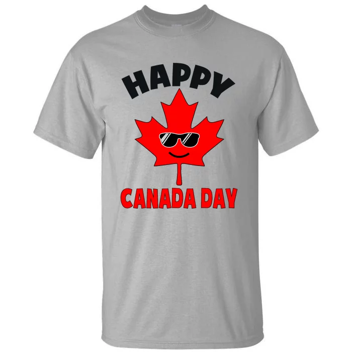 Happy Canada Day Funny Maple Leaf Canada Day Tall T-Shirt