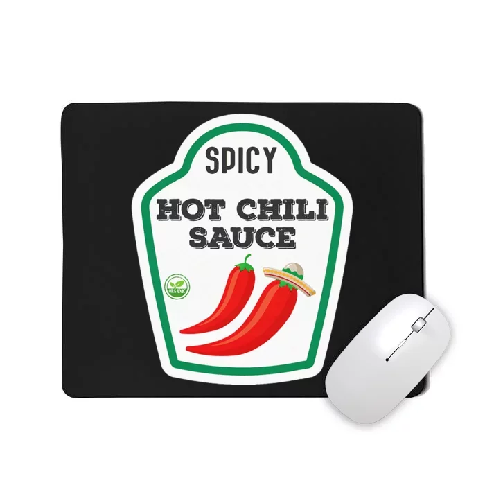 Hot Chili Easy DIY Matching Halloween Costume For Men Women Mousepad