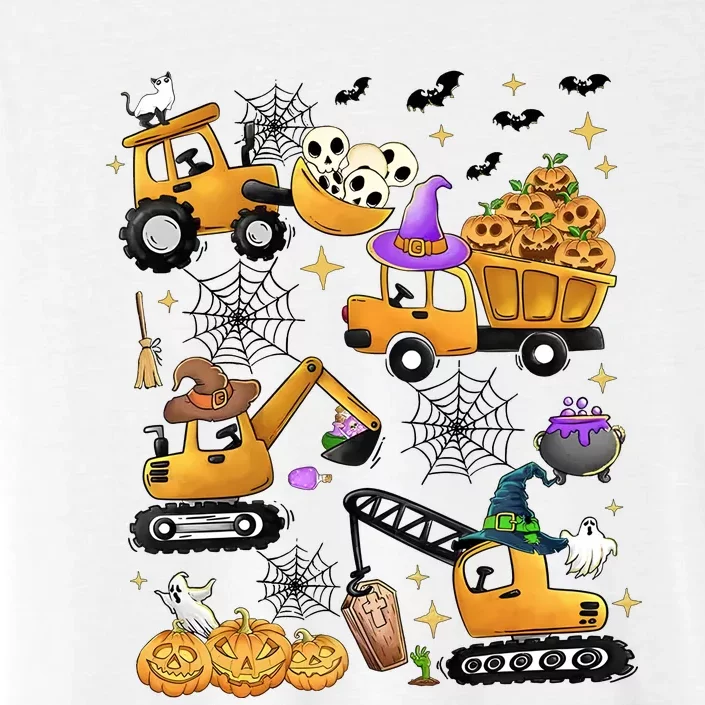 Halloween Cavator Excavator Construction ChromaSoft Performance T-Shirt