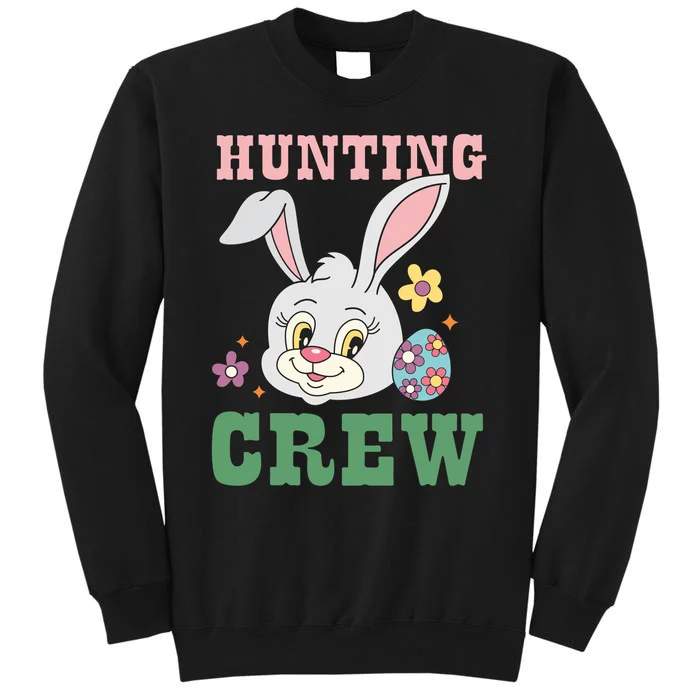 Hunting Crew Funny Easter Day Tall Sweatshirt